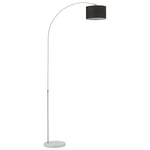 Arched Floor Lamp Marble Base with Shade, FI0228