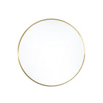 Livingandhome Nordic Round Bathroom Framed Mirror Wall Hanging, CD0234