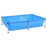 Mini Rectangular Metal Frame Pool Kids Outdoor Above Ground Swimming Pool, SW0291