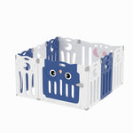 Foldable Baby Kid Playpen 10 Panel Safety Play Yard Home Activity Center, FI0267