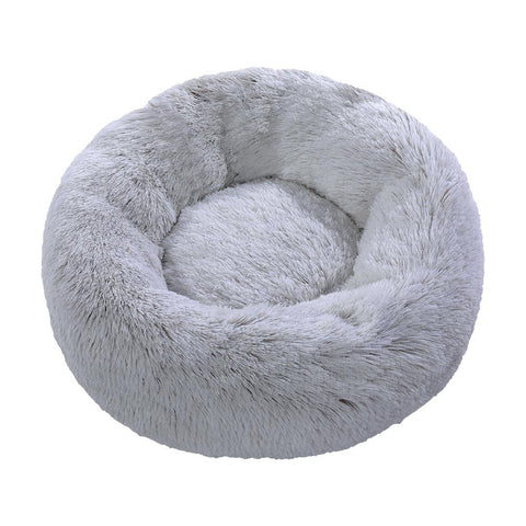 Calming Round Donut Plush Dog Cuddler Bed, SP0756