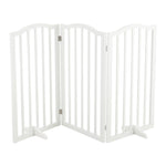 Wooden Foldable Freestanding 3 Panel Pet Gate, FI0123