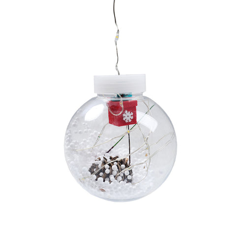 Decorative Hanging Ball LED Lights with Sucker Christmas Ornament, SW0337