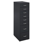 Livingandhome Vertical File Cabinet with Wheels, AI0742