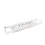 Livingandhome Bamboo Bath Tray Bathtub Caddy for Bathroom, SP2038