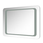 Livingandhome LED Wall Mounted Steam Free Illuminated Bathroom Mirror, JM0006