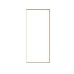 Livingandhome Modern Slim Frame Full Length Wall Mirror, WF0031