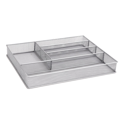 Livingandhome Metal Wire Kitchen Cutlery Utensil Tray Drawer Organiser, WZ0063