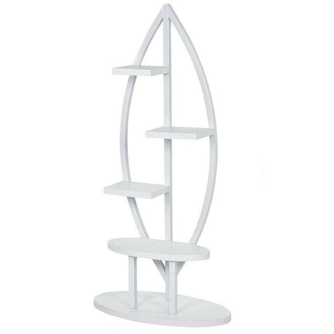 Novel 5-Tier Wooden Plant Stand Shelf, SP2095