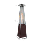 Portable Pyramid Garden Gas Patio Heater, LG0907